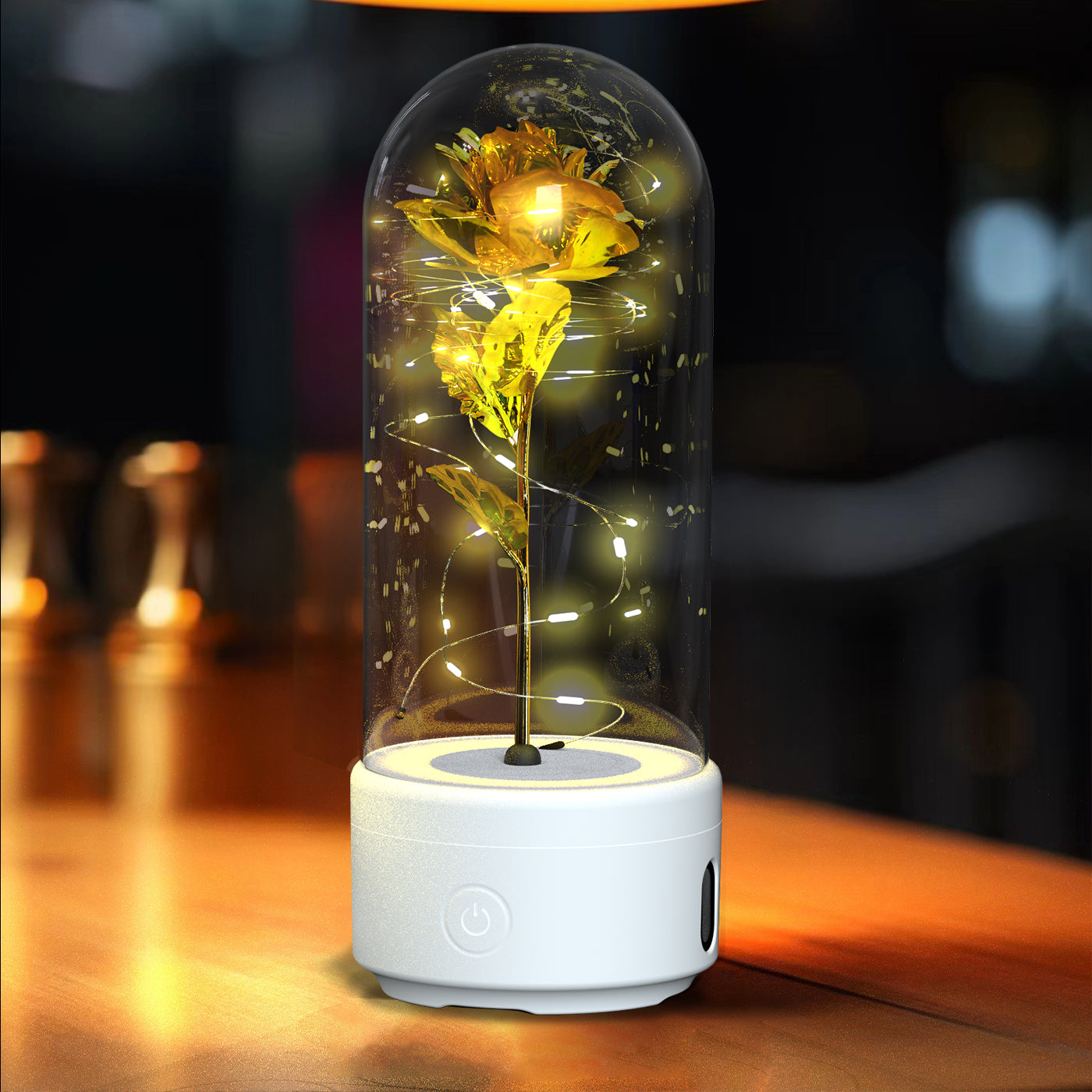 rose LED Bluetooth speaker