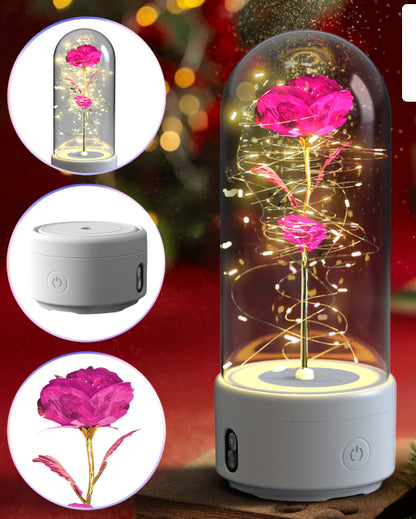 rose LED Bluetooth speaker
