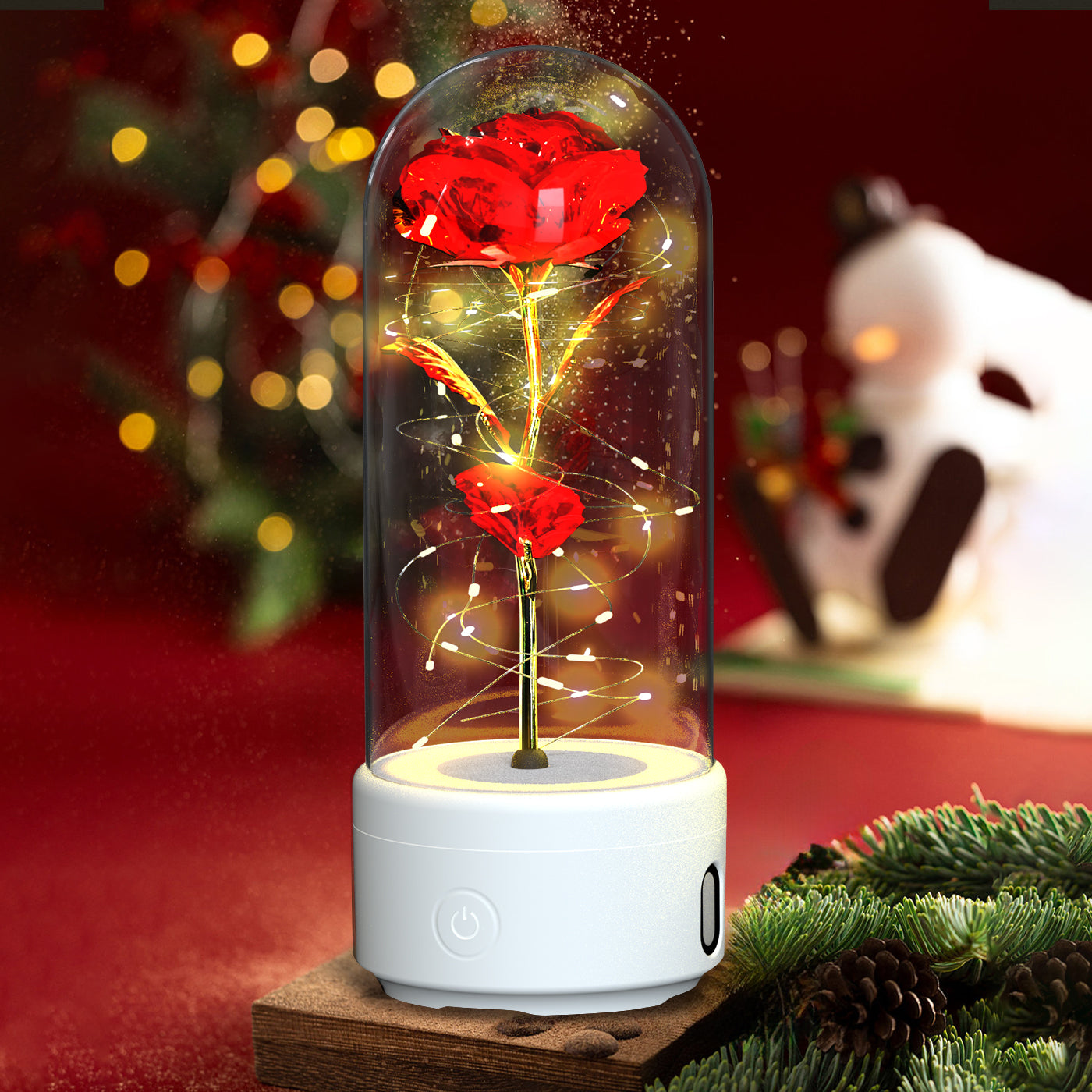 rose LED Bluetooth speaker