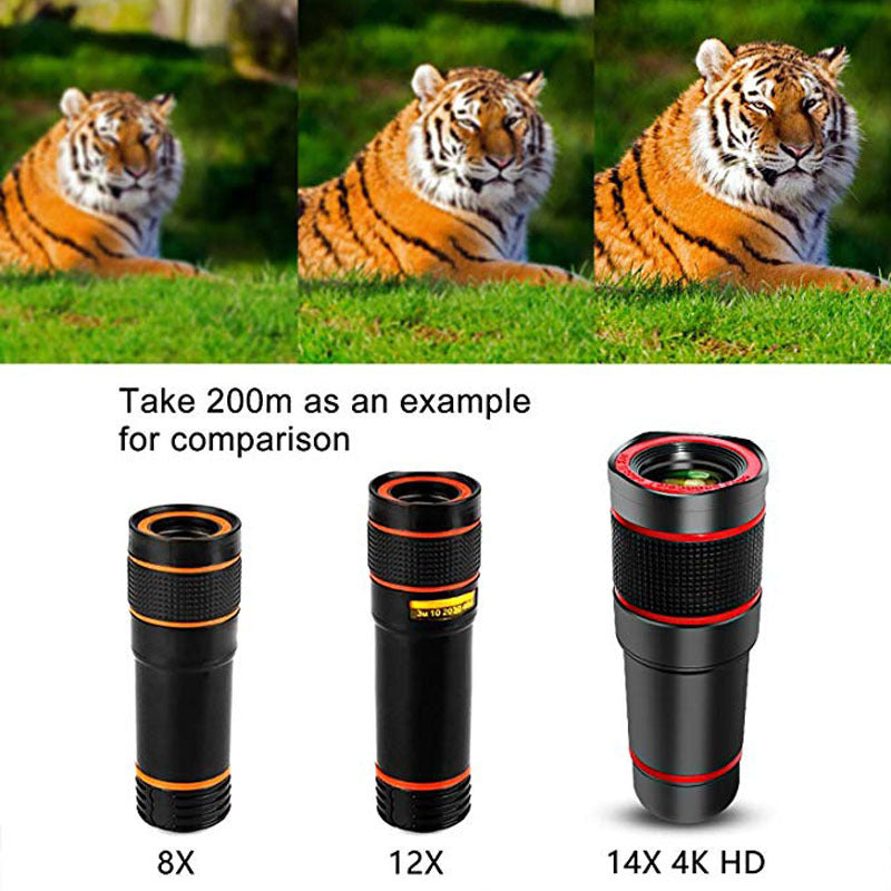 cell phone telescope lens