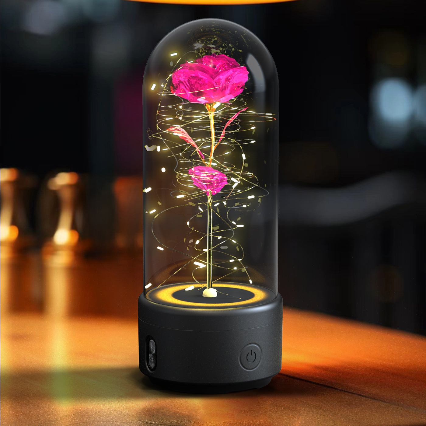rose LED Bluetooth speaker